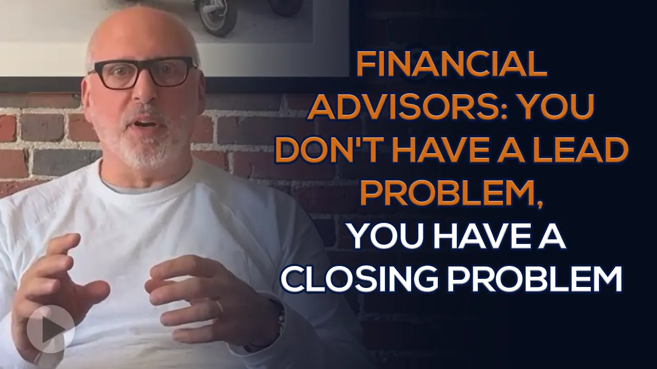 You have a closing problem